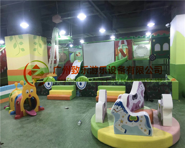 度假酒店特色室内儿童乐园案例-山东青岛小清新主题室内儿童乐园